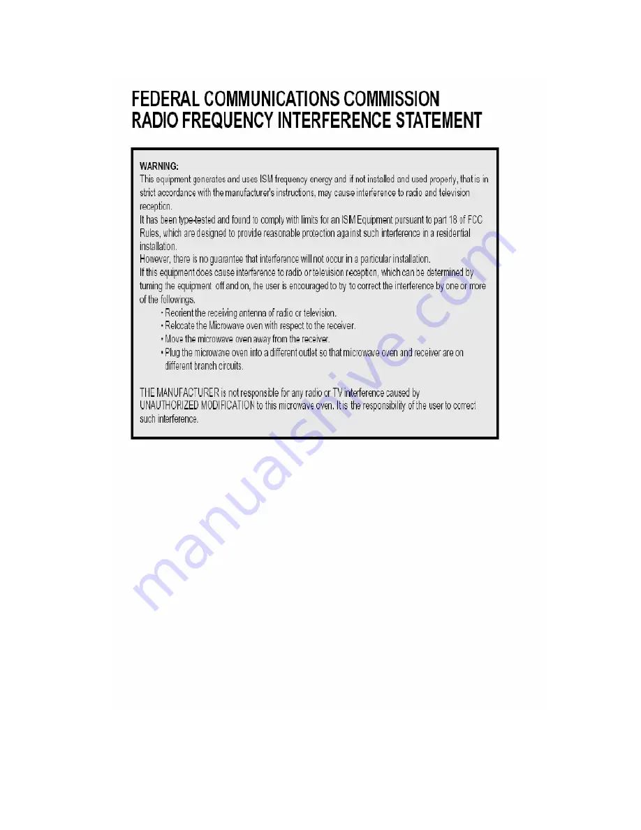 Galanz WD1000ASP28RII-6 Owner'S Manual Download Page 21