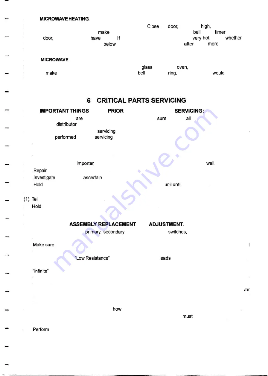 Galanz WP700AL17-K4 Service Manual Download Page 22