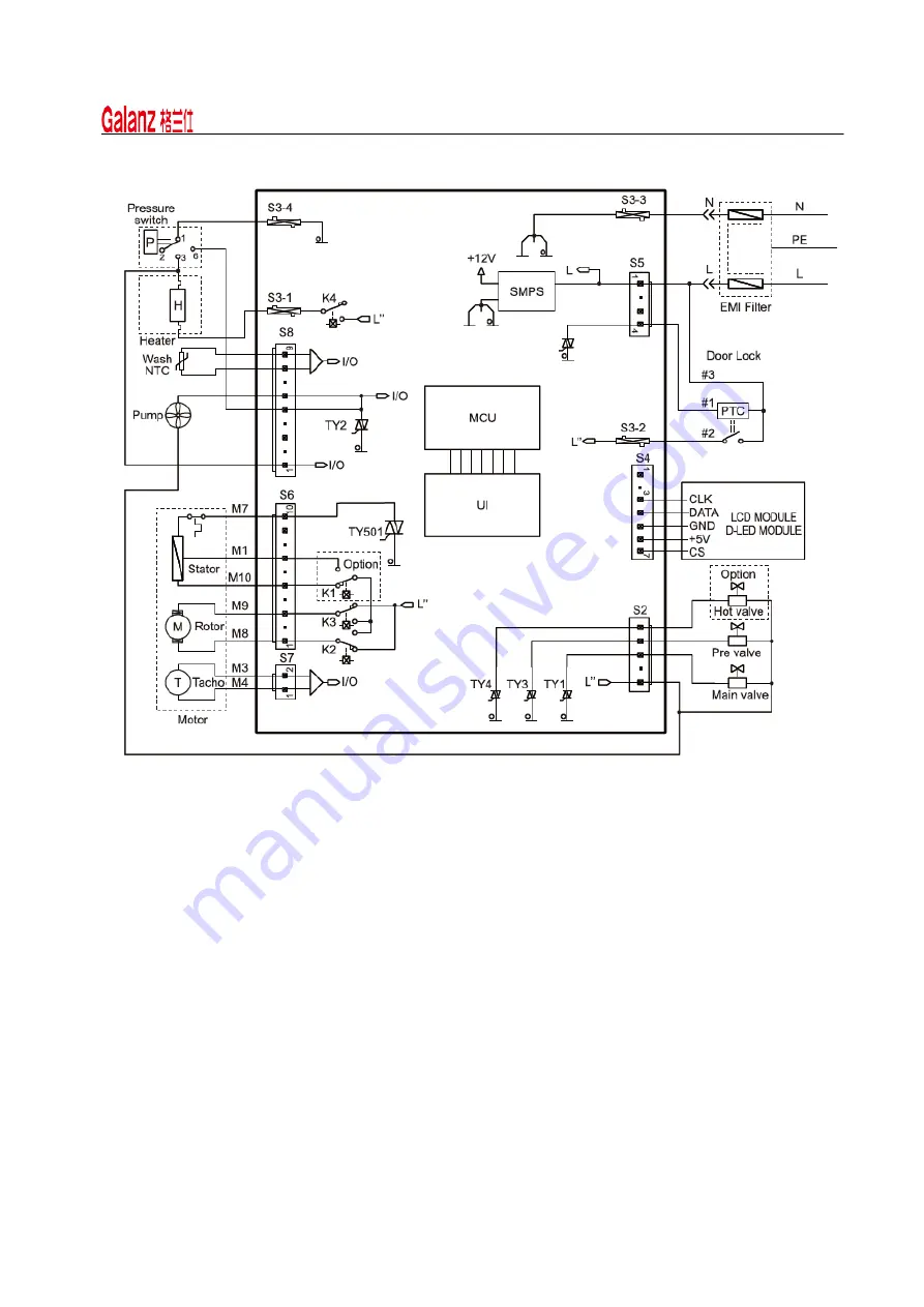 Galanz XQG60-A708E After-Sales Service Manual Download Page 9