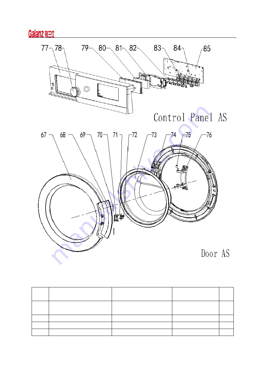 Galanz XQG80-F812DE Скачать руководство пользователя страница 33