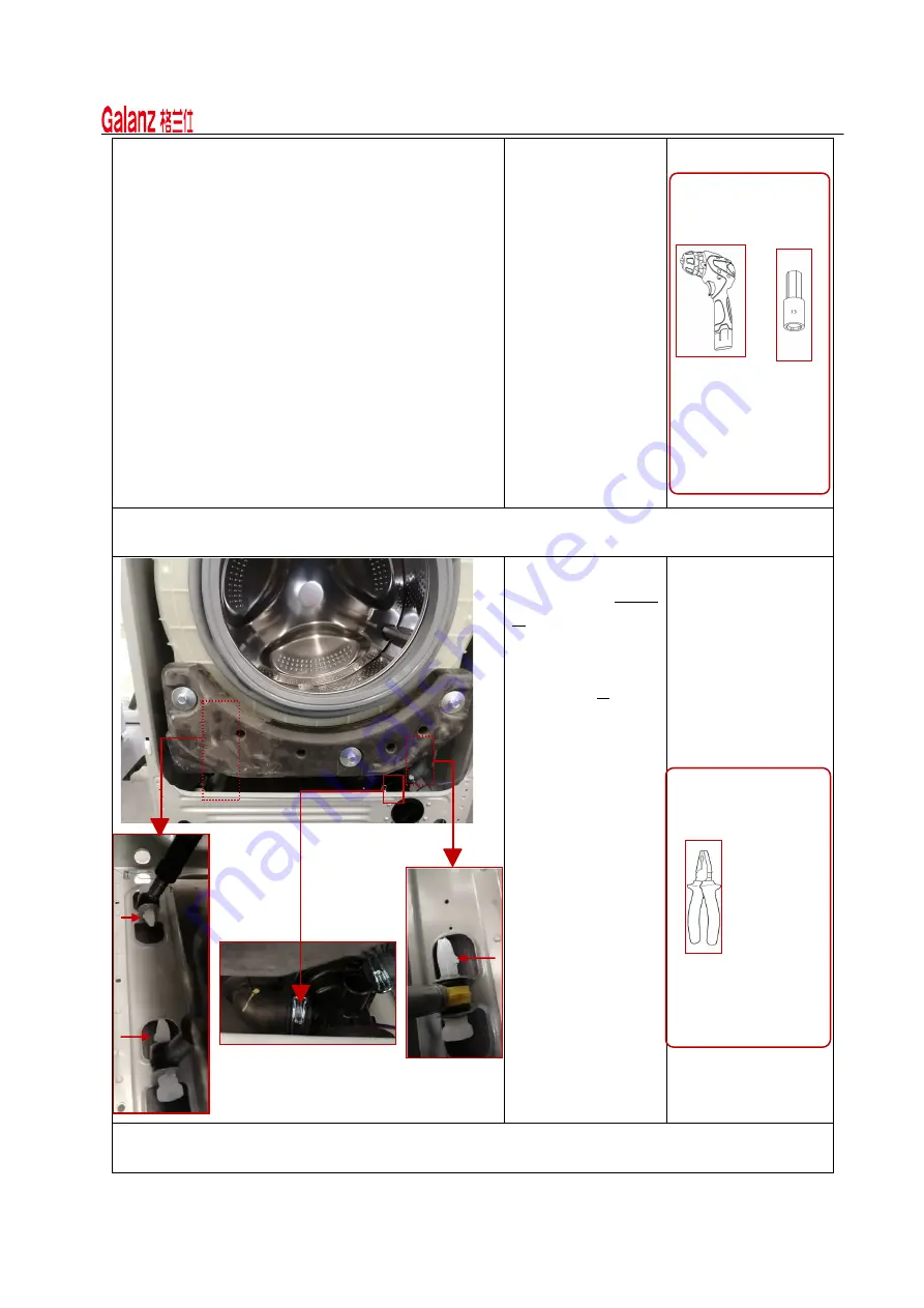 Galanz XQG90-T514VE Service Manual Download Page 45