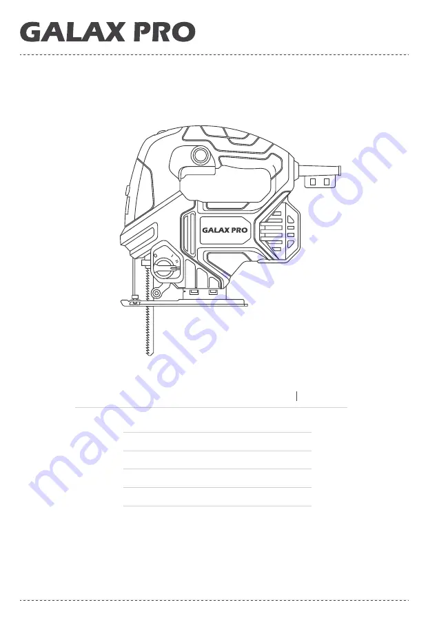 Galax Pro 78221 Owner'S Manual & Safety Instructions Download Page 2