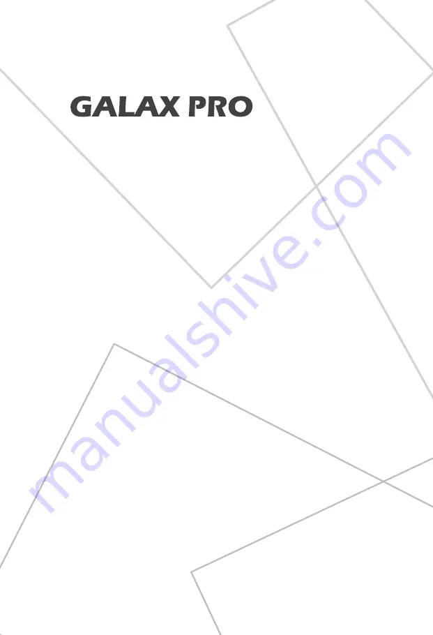 Galax Pro 78221 Owner'S Manual & Safety Instructions Download Page 56