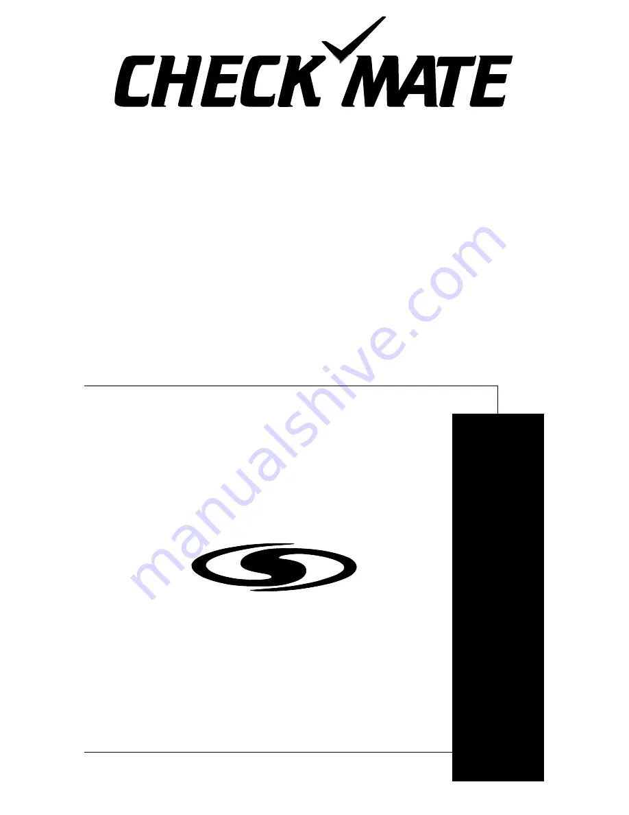 Galaxy Audio Check-Mate CM-140 Instruction Manual Download Page 1