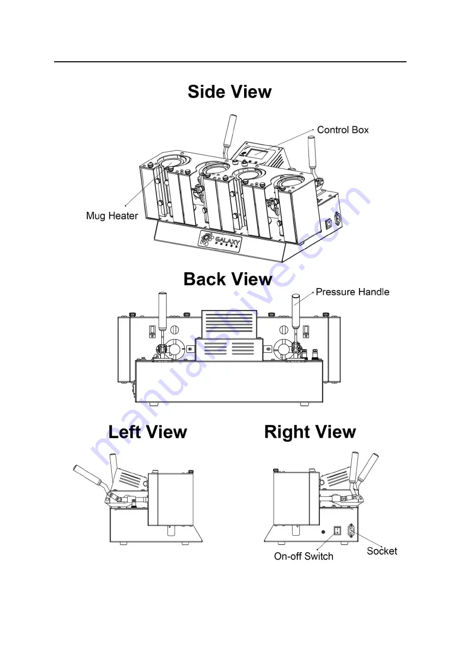 Galaxy Press GS-207M Operation Manual Download Page 4