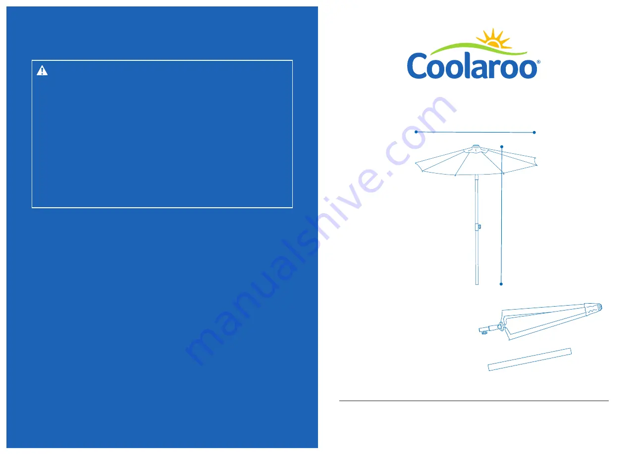 Gale Pacific Coolaroo TORQUAY Скачать руководство пользователя страница 2