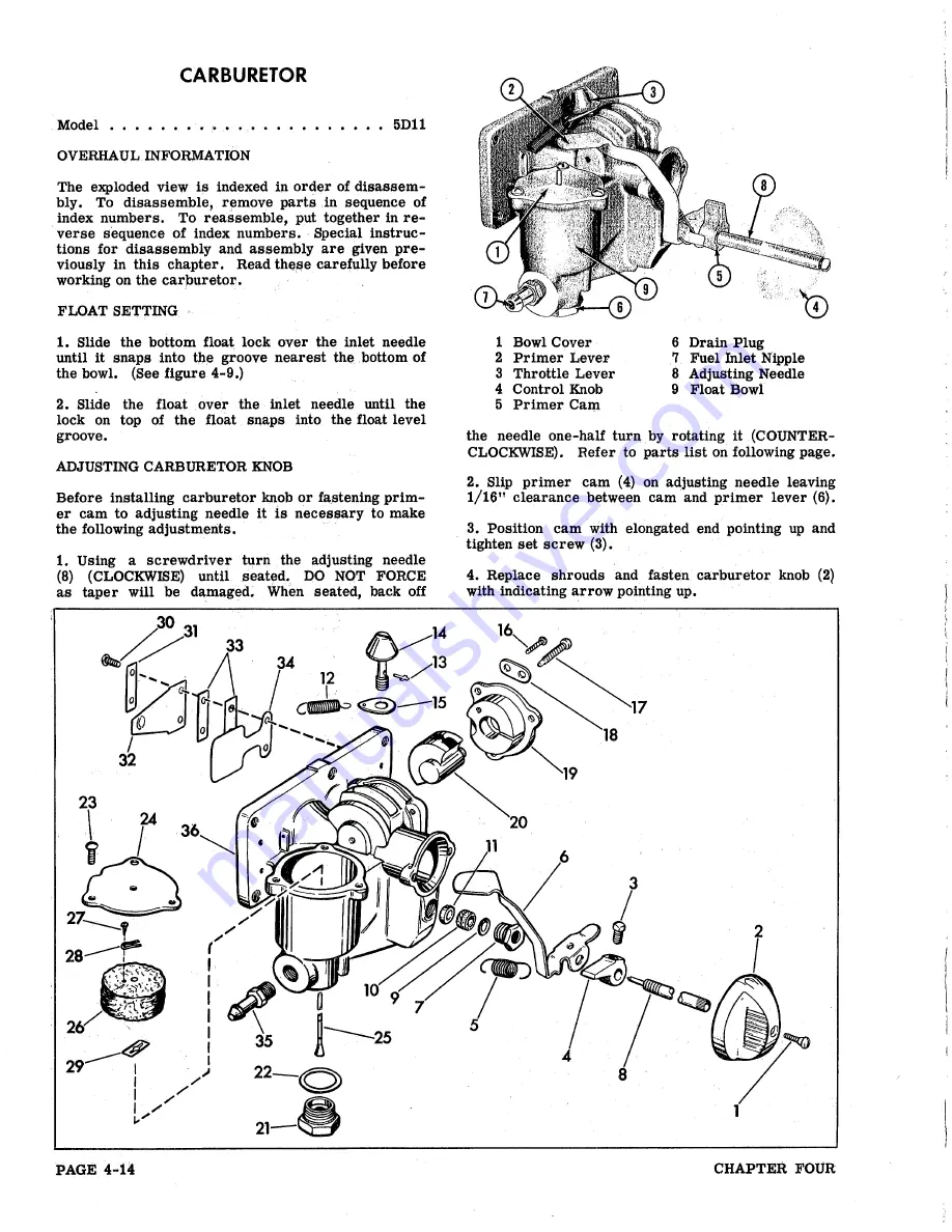 Gale 12D10 Service Manual Download Page 124