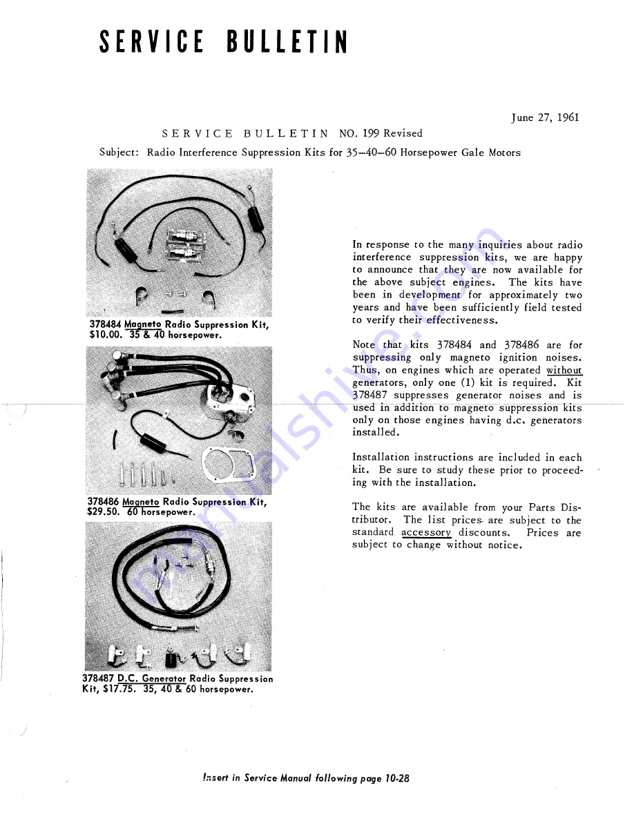 Gale 12D10 Service Manual Download Page 381