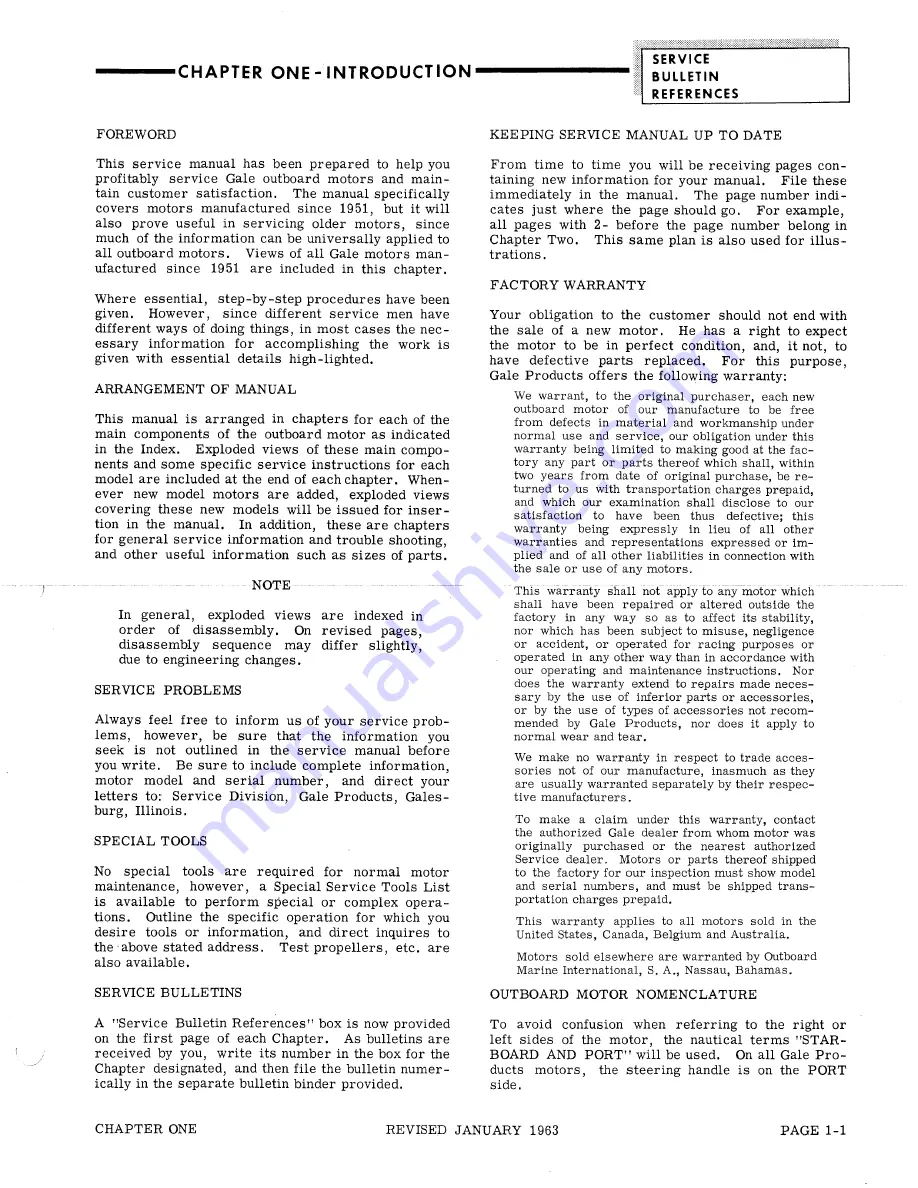 Gale 3D10 Service Manual Download Page 17