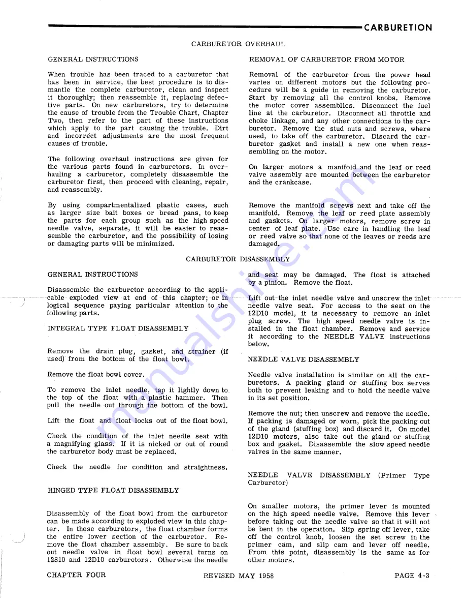 Gale 3D10 Service Manual Download Page 113