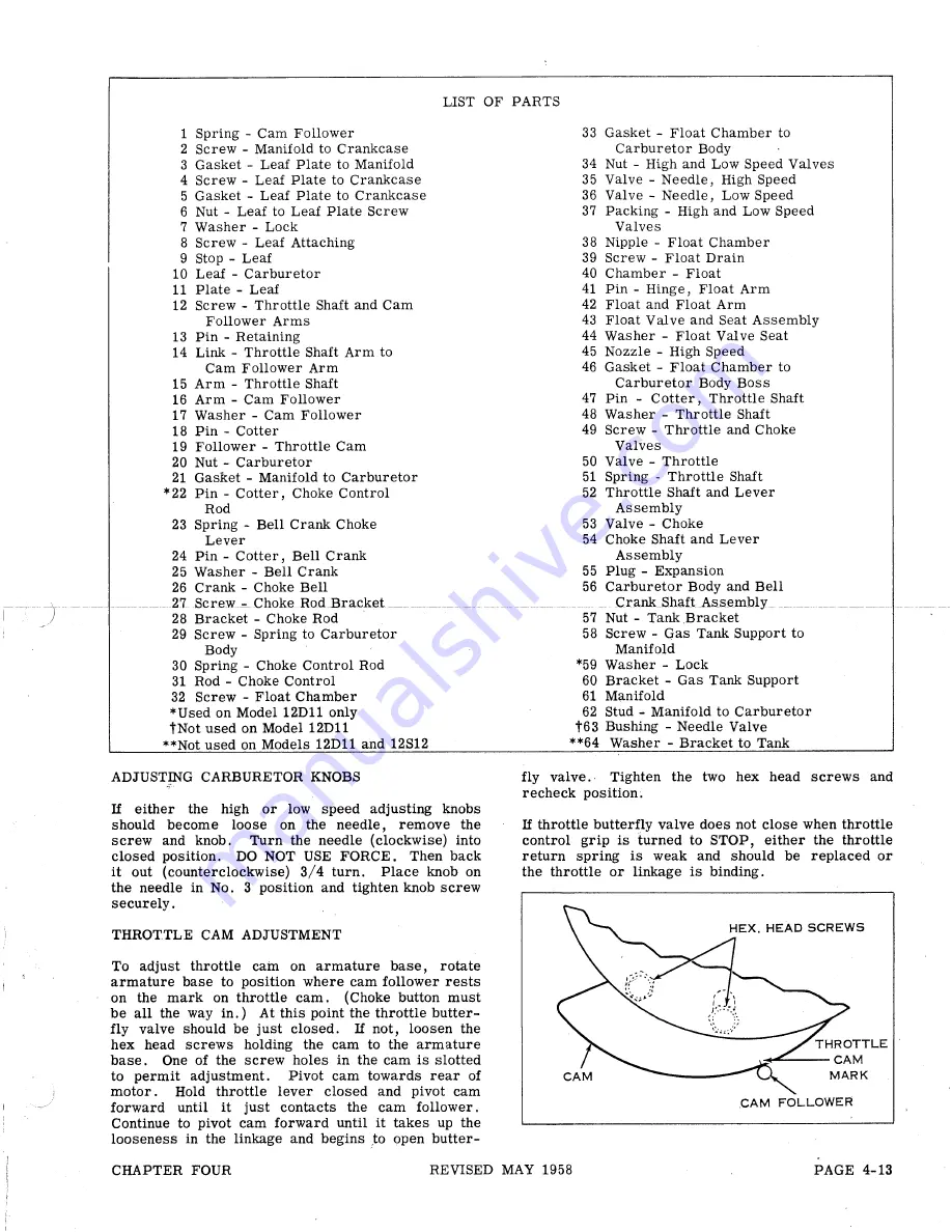 Gale 3D10 Service Manual Download Page 123