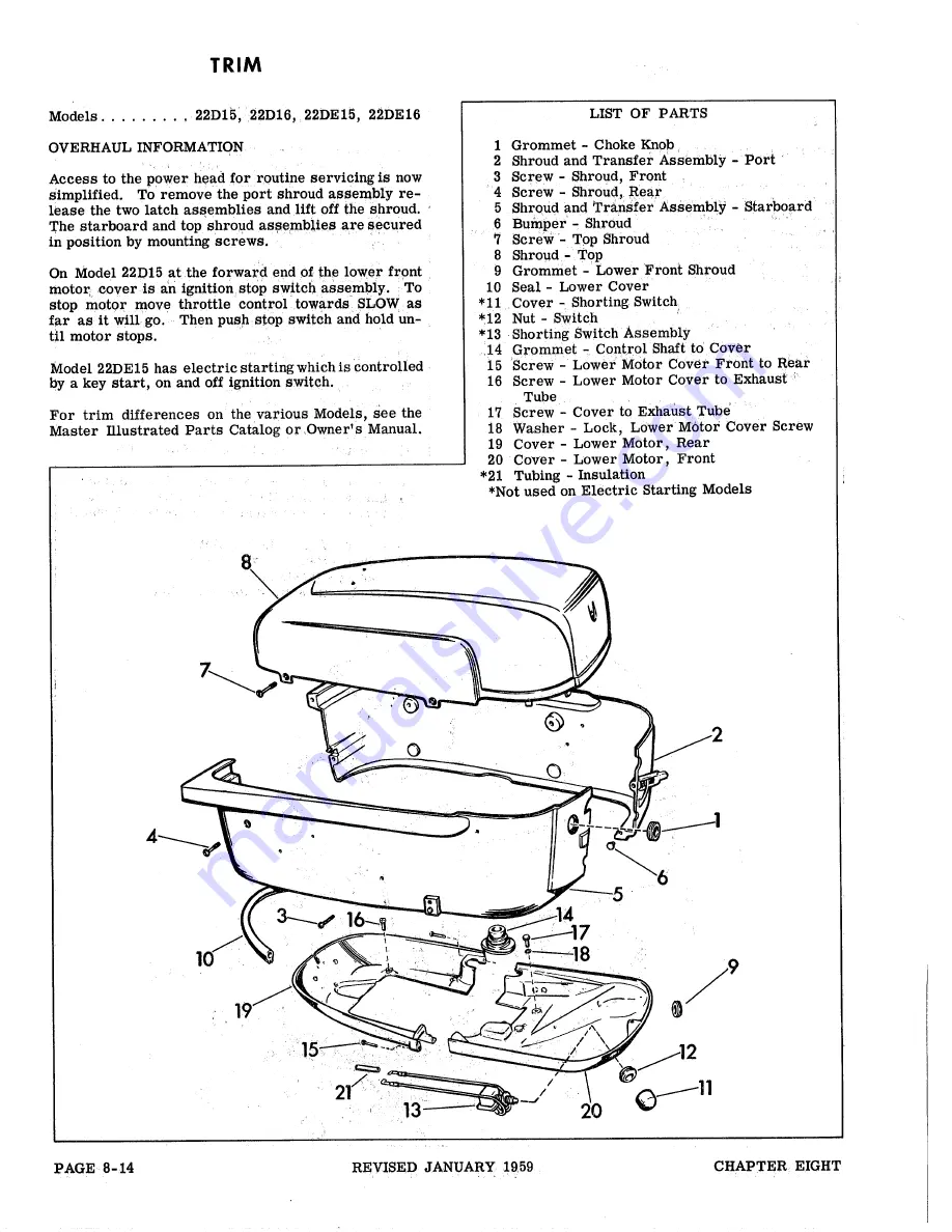 Gale 3D10 Service Manual Download Page 330