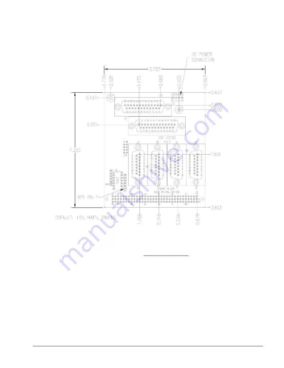 Galil DMC-21x3 User Manual Download Page 16