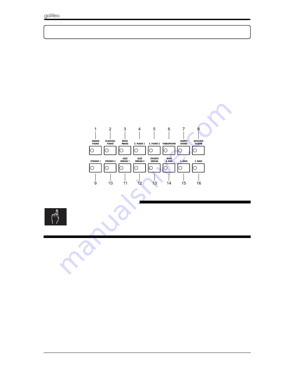 Galileo Concerto User Manual Download Page 17