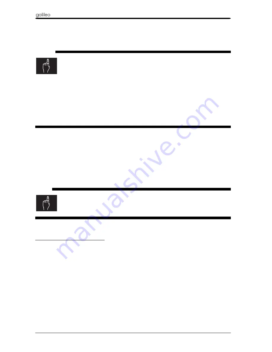 Galileo Concerto User Manual Download Page 24