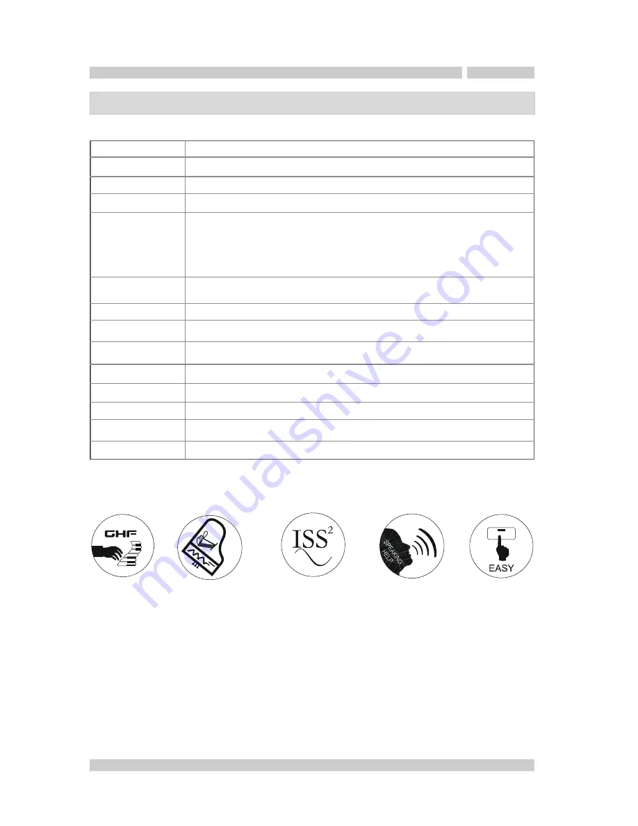 Galileo VP111 Owner'S Manual Download Page 17