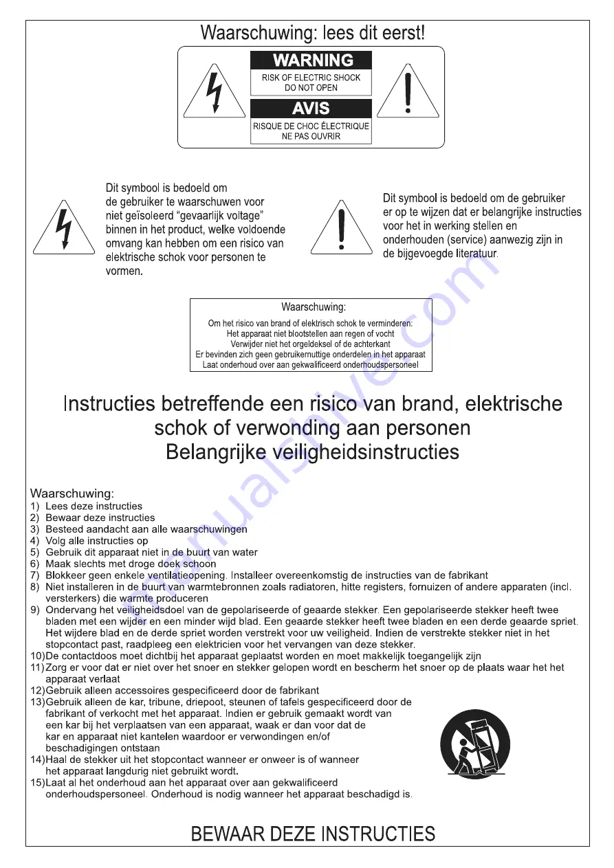 Galileo VP121 Owner'S Manual Download Page 64