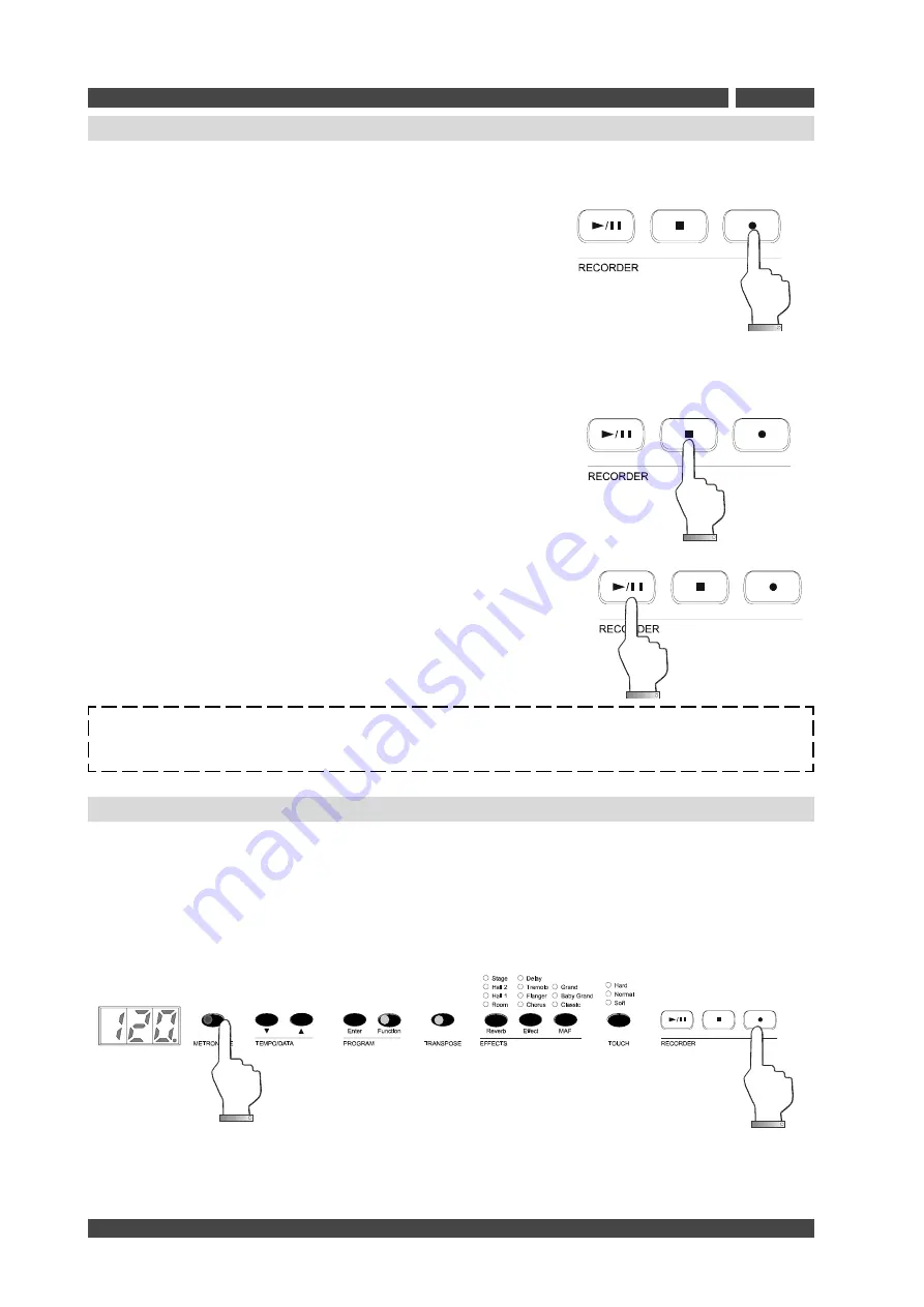 Galileo VP121 Owner'S Manual Download Page 75