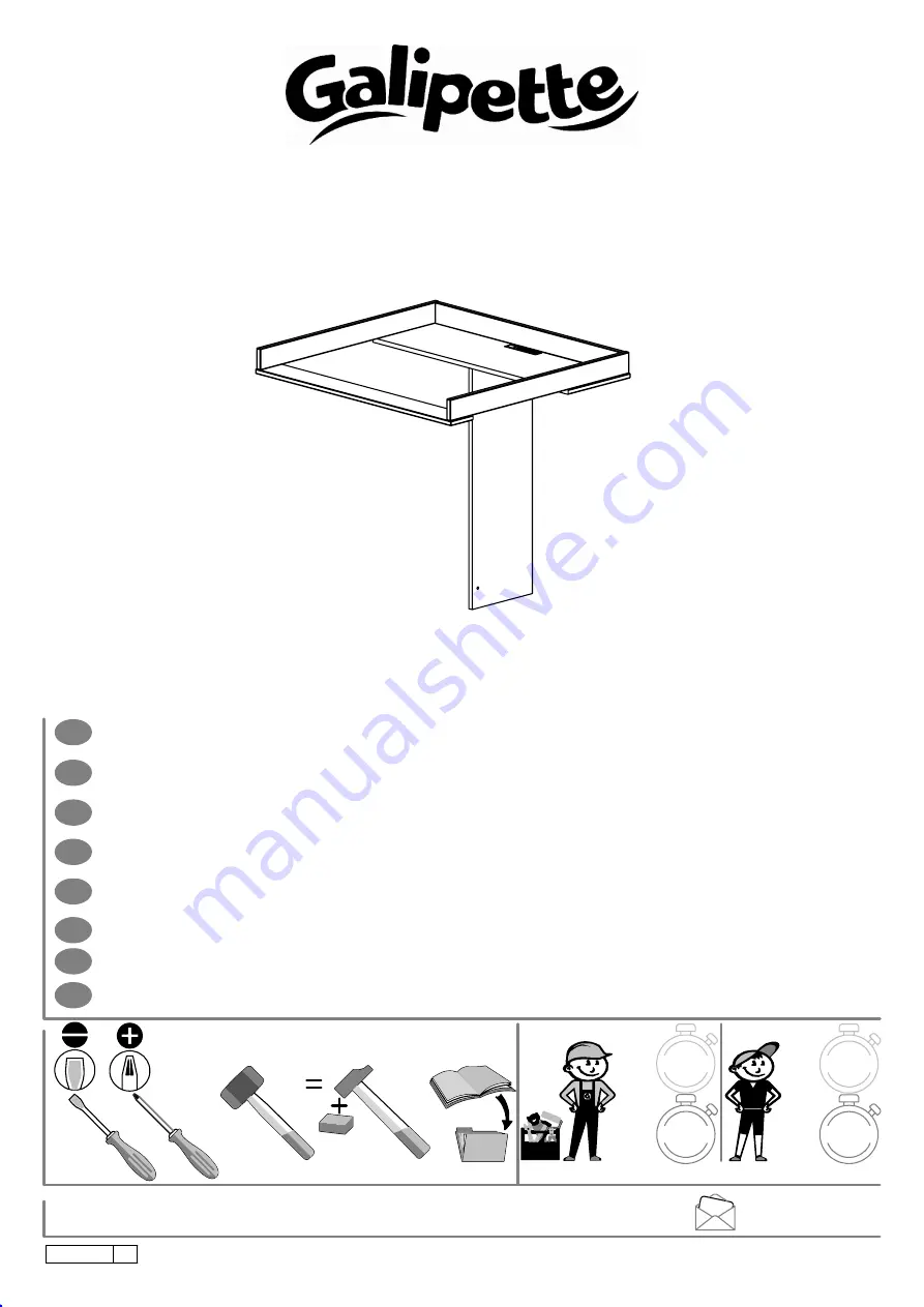 Galipette P2R Manual Download Page 1