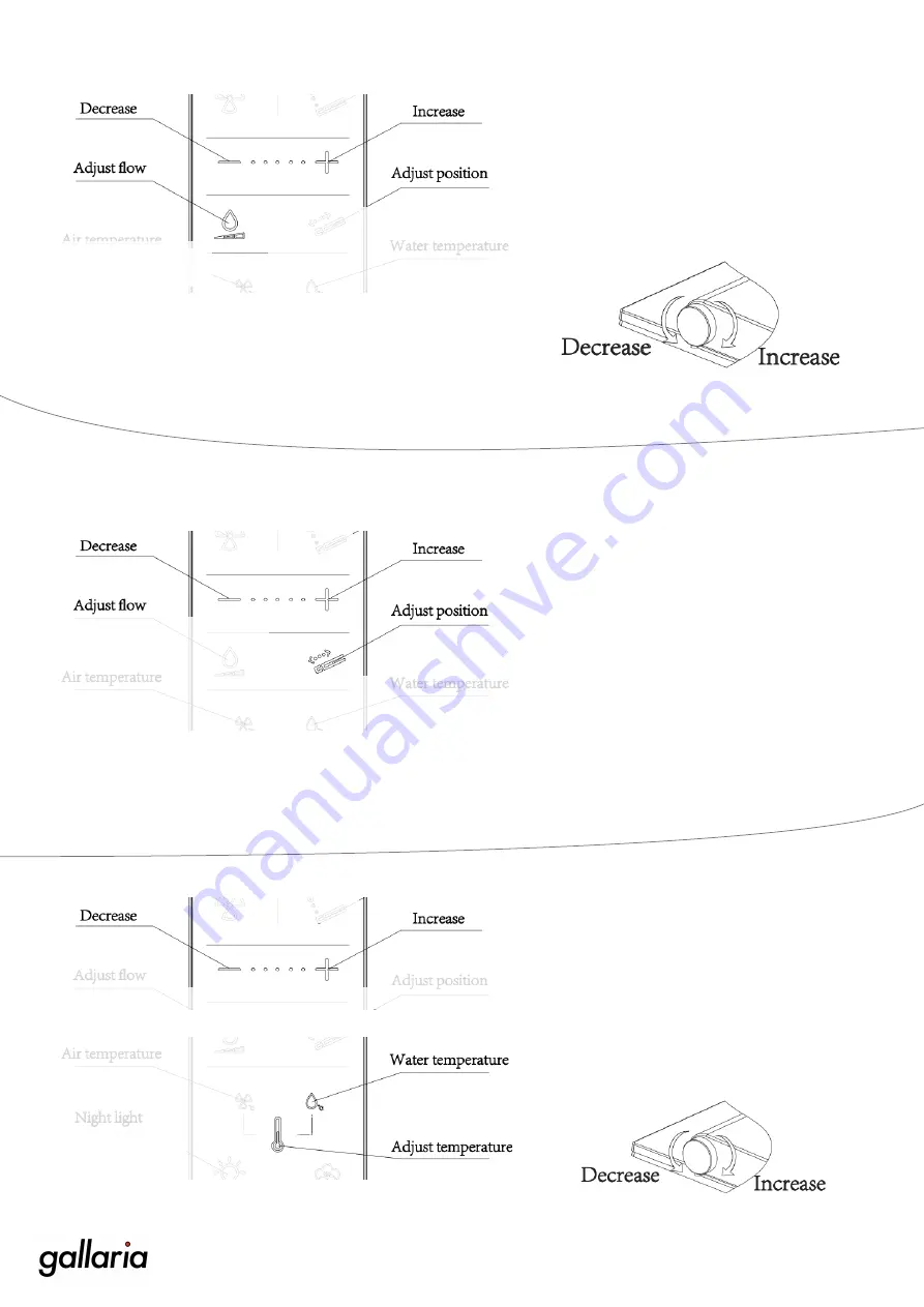 gallaria ALTACOMFORT+ AT210 Operation Instructions Manual Download Page 9