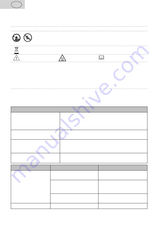 Gallet FMOE305W Instruction Manual Download Page 78