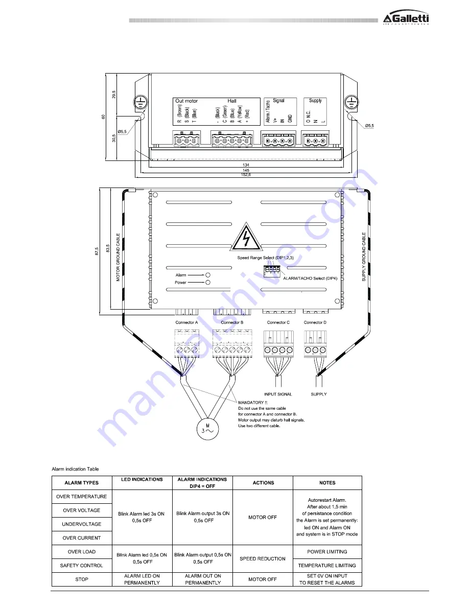 Galletti ESTRO BLDC FLI Technical Manual Download Page 27