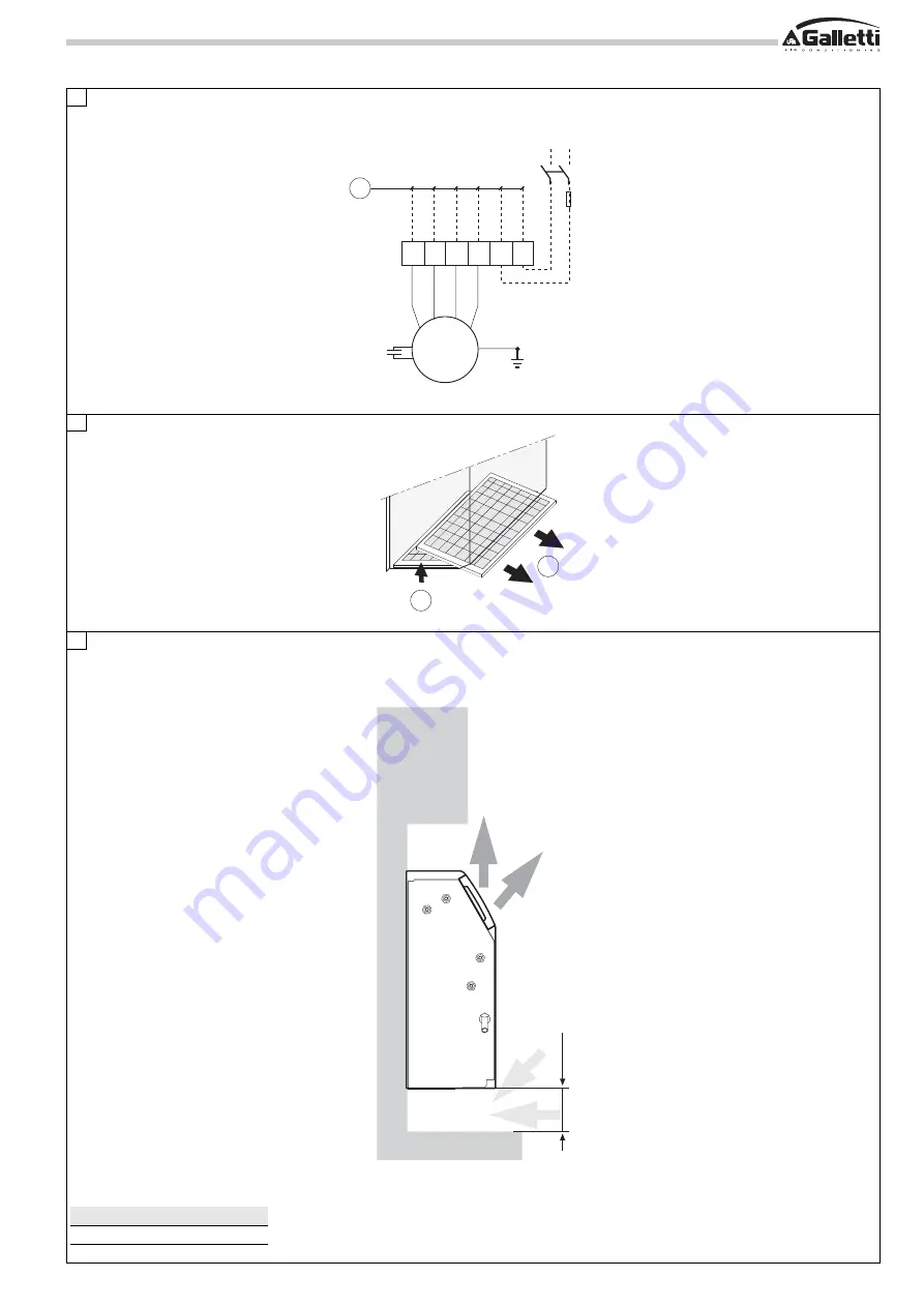 Galletti ESTRO FA Installation, Use And Maintenance Manual Download Page 19