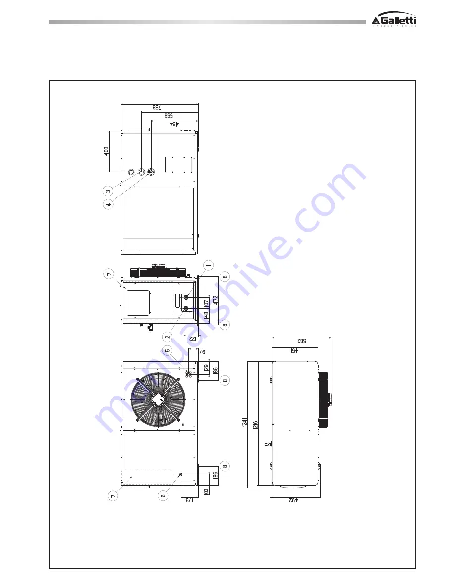 Galletti MPI DC 08 Technical Manual Download Page 29