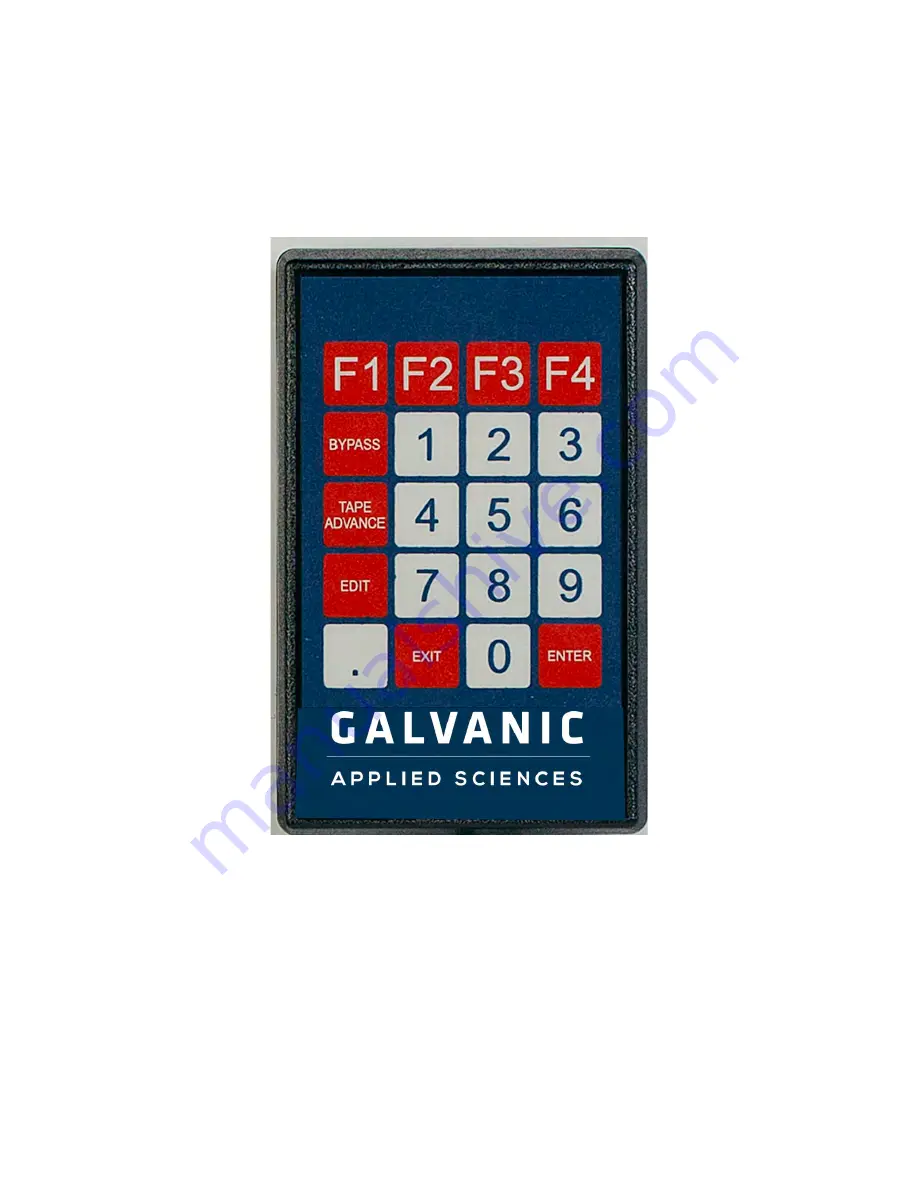 Galvanic Applied Sciences ProTech903 Operation Manual Download Page 59