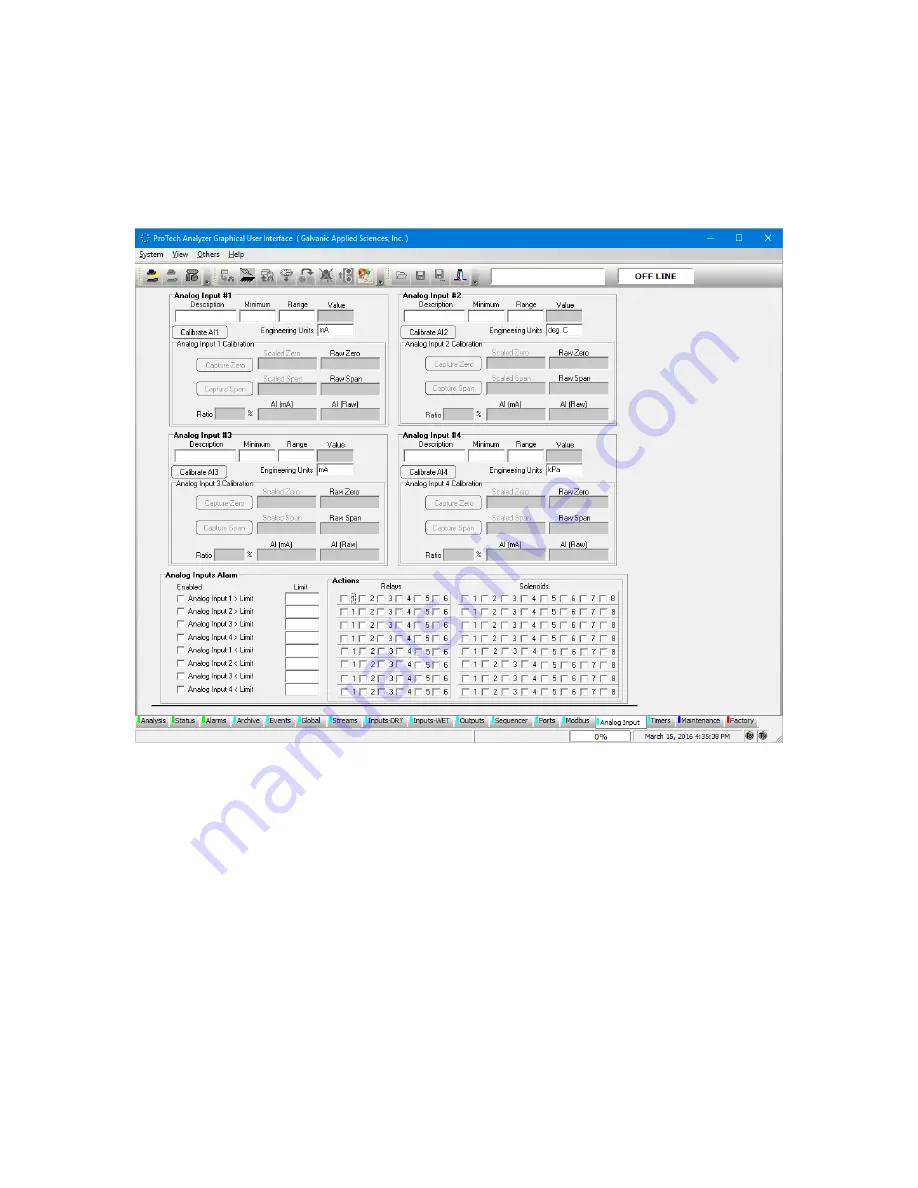 Galvanic Applied Sciences ProTech903 Скачать руководство пользователя страница 125