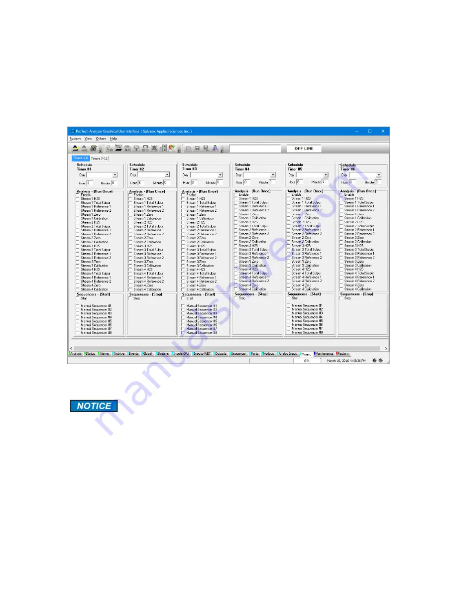 Galvanic Applied Sciences ProTech903 Operation Manual Download Page 127