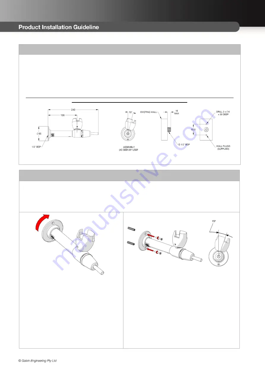 Galvin Engineering Ezy-Drink Lead Safe 170.50.14.00 Скачать руководство пользователя страница 2