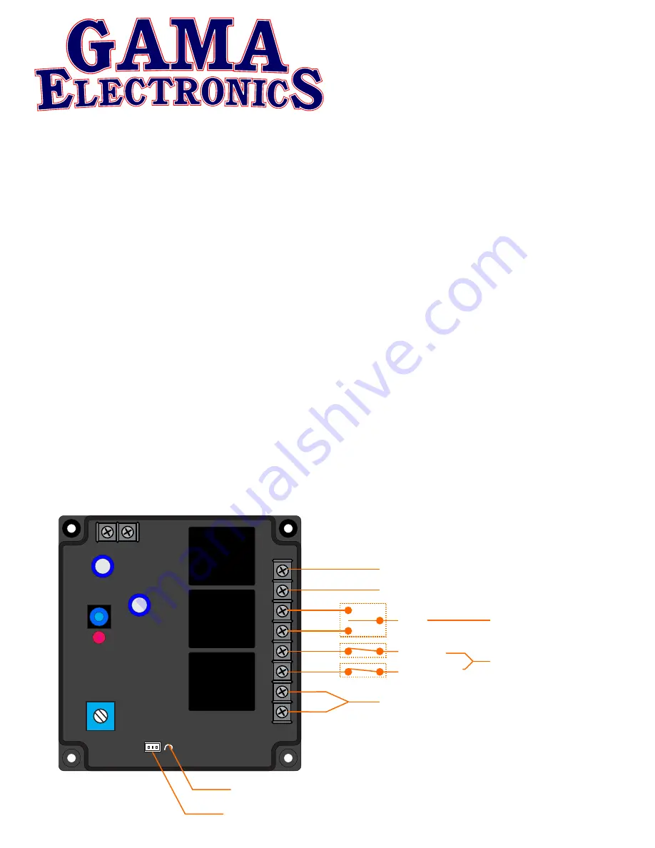 GAMA Electronics RF12V1PR-LS-NIS Скачать руководство пользователя страница 3