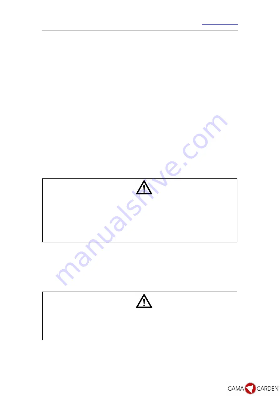 Gama Garden GBC 43 Скачать руководство пользователя страница 21