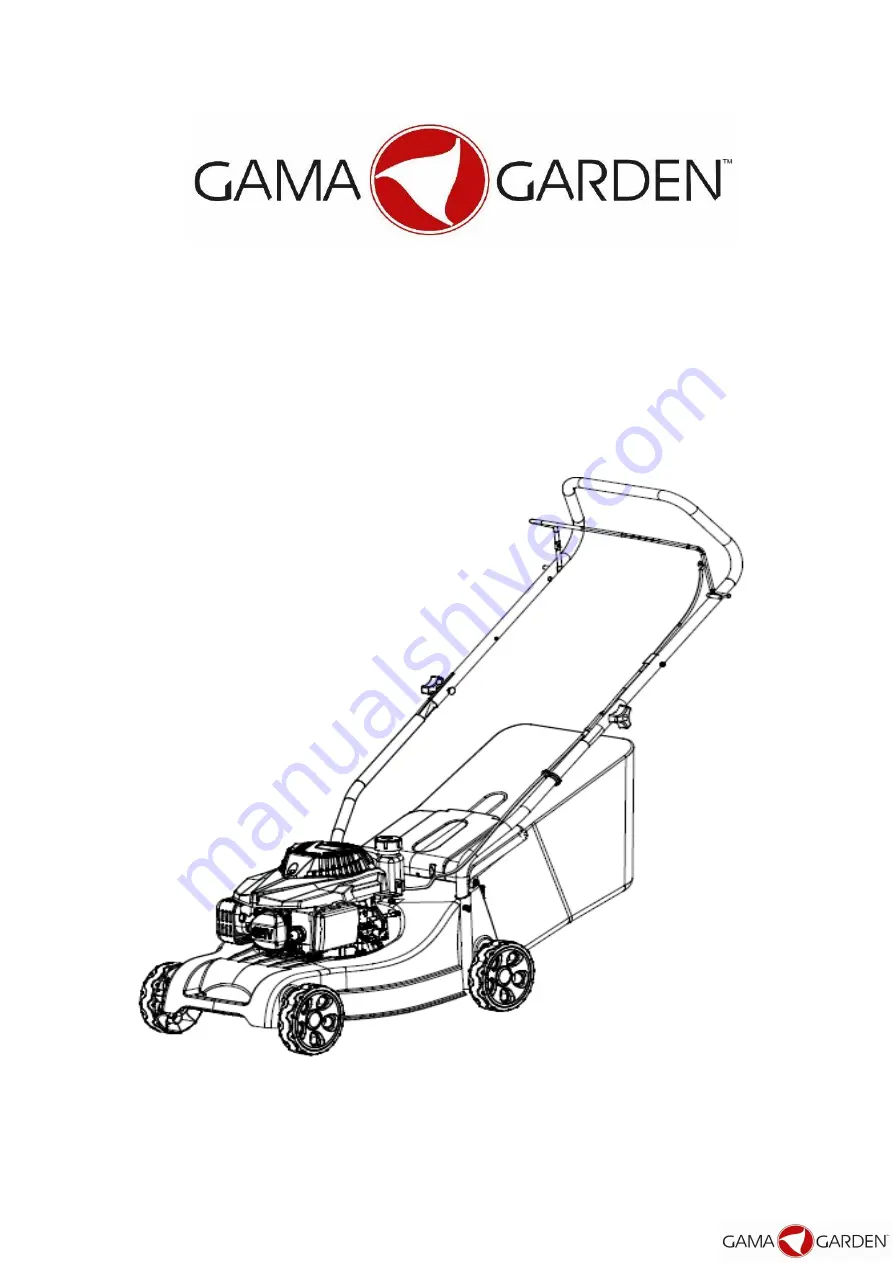 Gama Garden GLM-40P Easy Instruction Manual Download Page 1