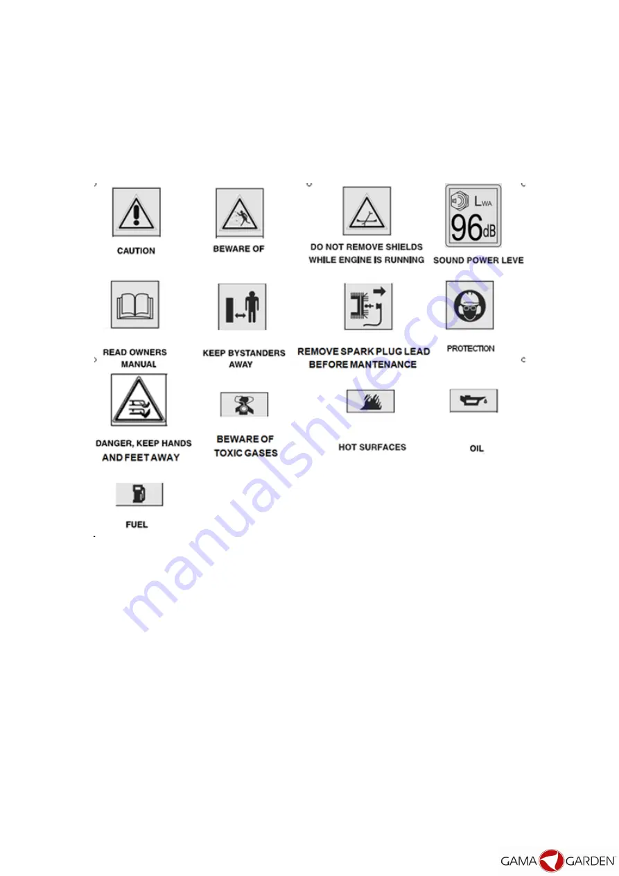 Gama Garden GLM-40P Easy Instruction Manual Download Page 9