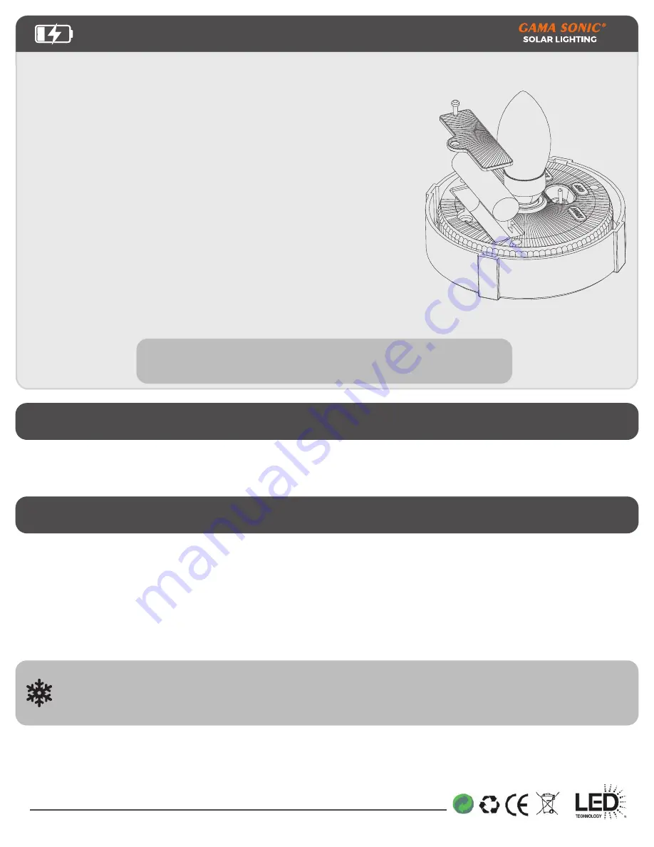 Gama Sonic Amphora 12B50023 Instruction Manual Download Page 4