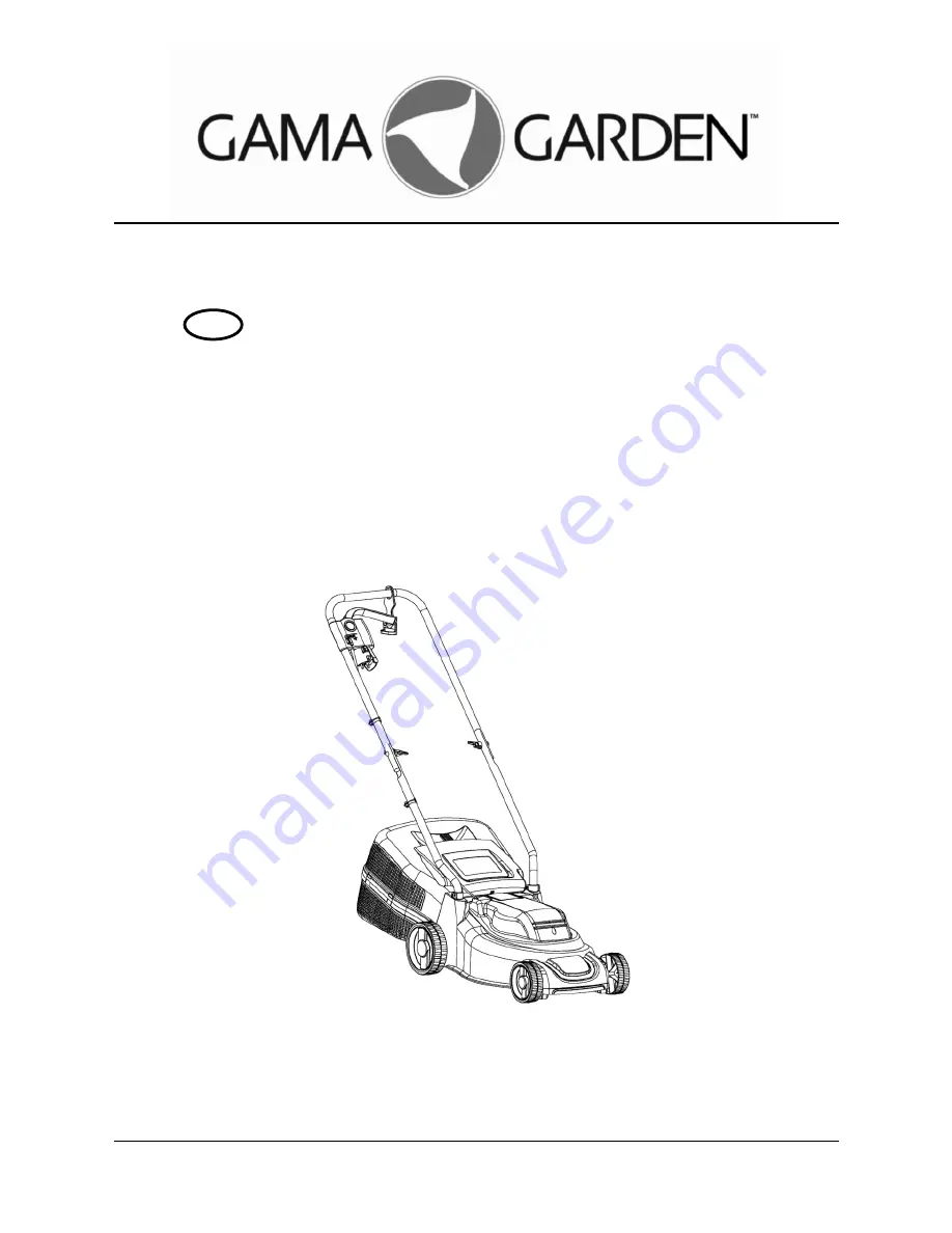 GAMA GLM-32E-2 Instruction Manual & Recipes Download Page 1