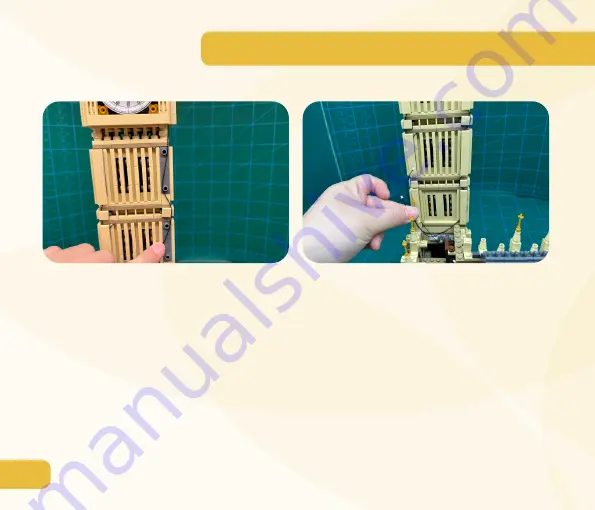 GAME OF BRICKS Big Ben 10253 Instruction Manual Download Page 34