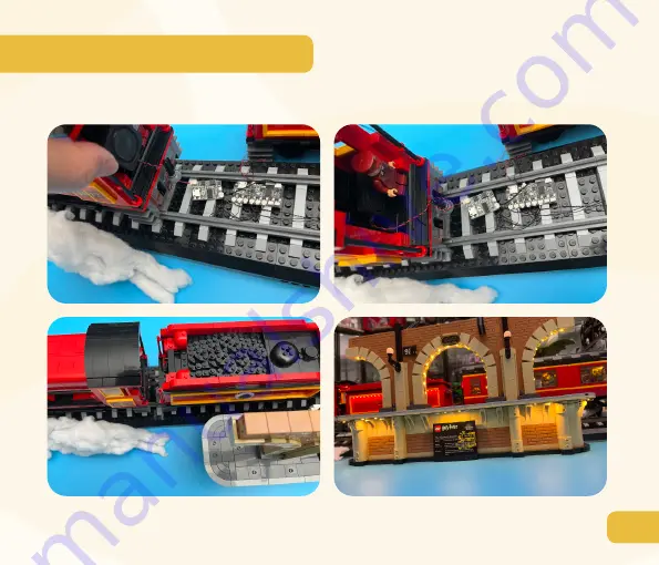 GAME OF BRICKS Collectors' Edition Hogwarts Express 76405 Instruction Manual Download Page 77