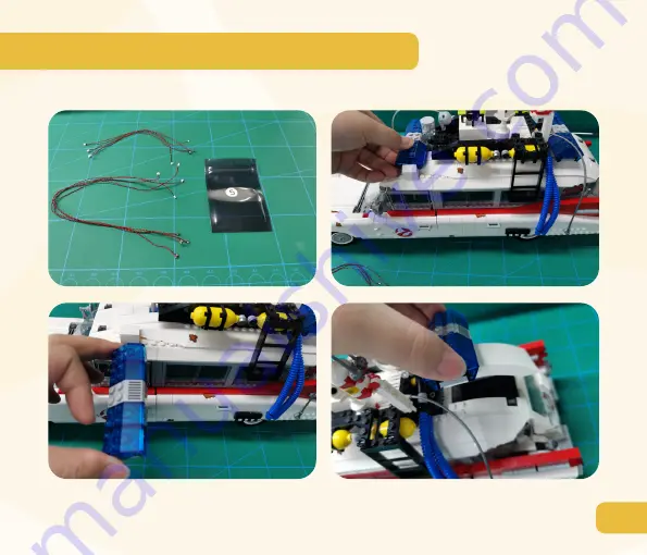 GAME OF BRICKS Ghostbusters ECTO-1 10274 Instruction Manual Download Page 17