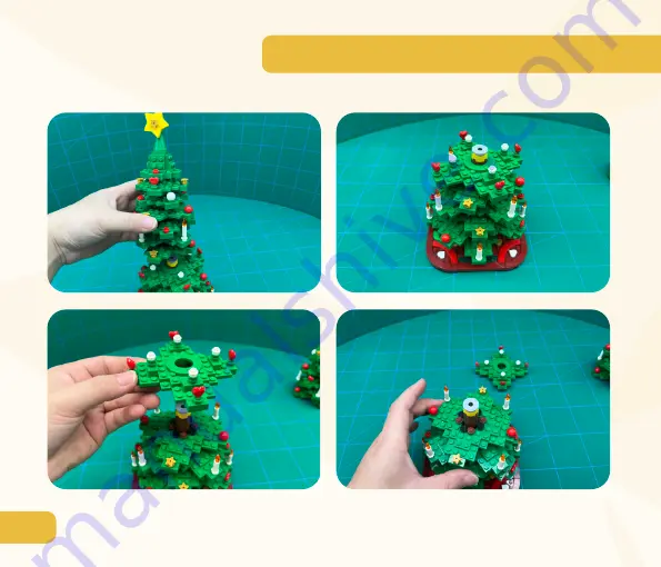 GAME OF BRICKS Light Kit for Christmas Tree Скачать руководство пользователя страница 6