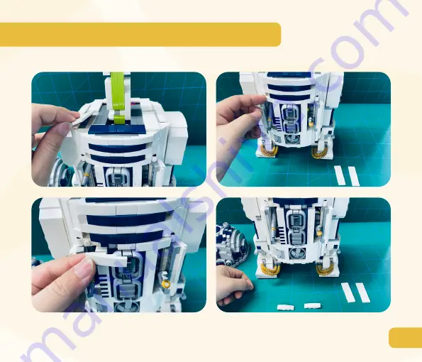 GAME OF BRICKS R2-D2 75308 Скачать руководство пользователя страница 5