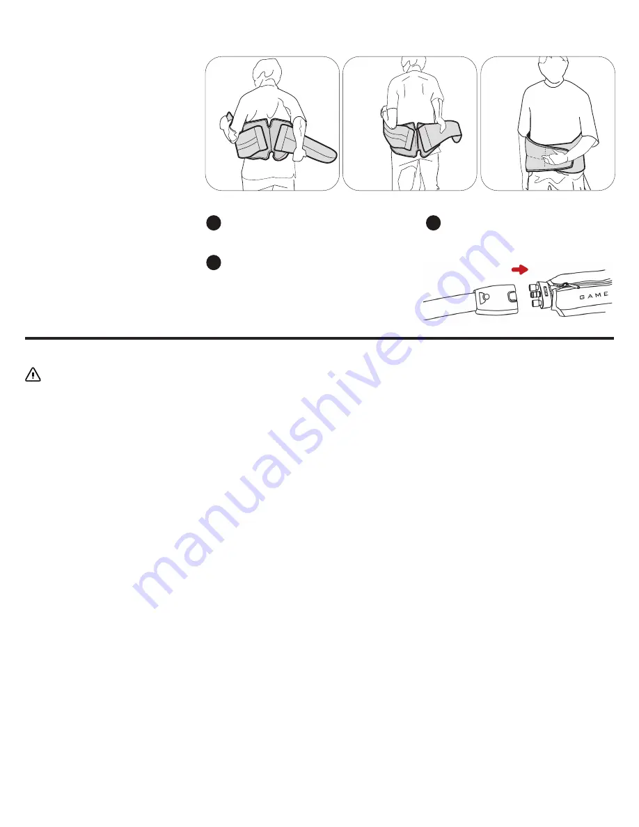 Game ready ATX BACK WRAP Use Manual Download Page 22