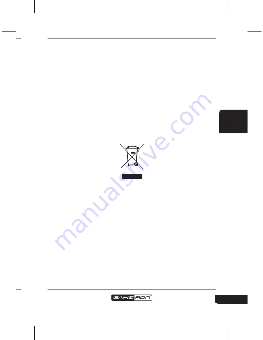 GAMERON LITE PACK Manual Download Page 13