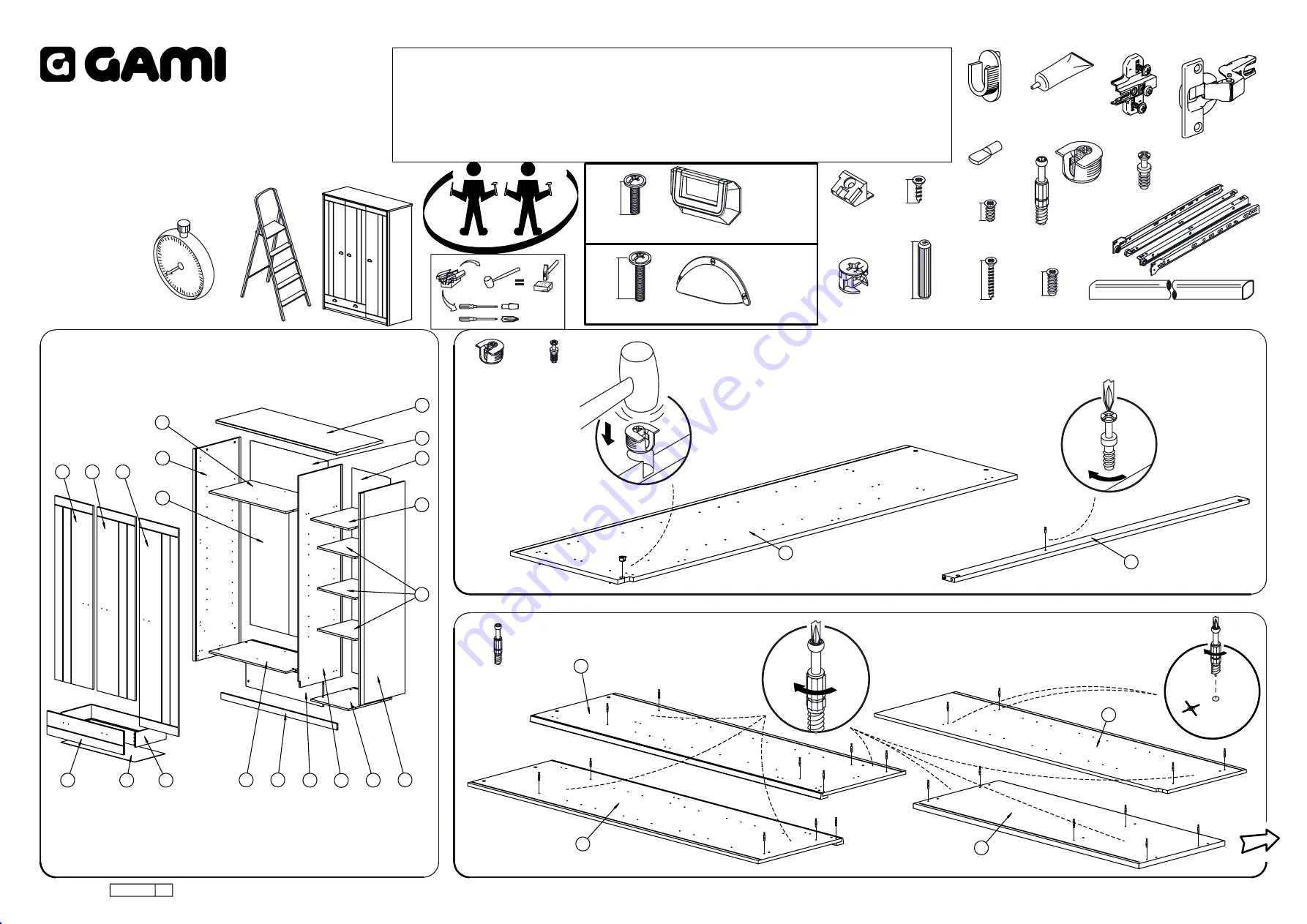 Gami 180 Assembly Instructions Download Page 1