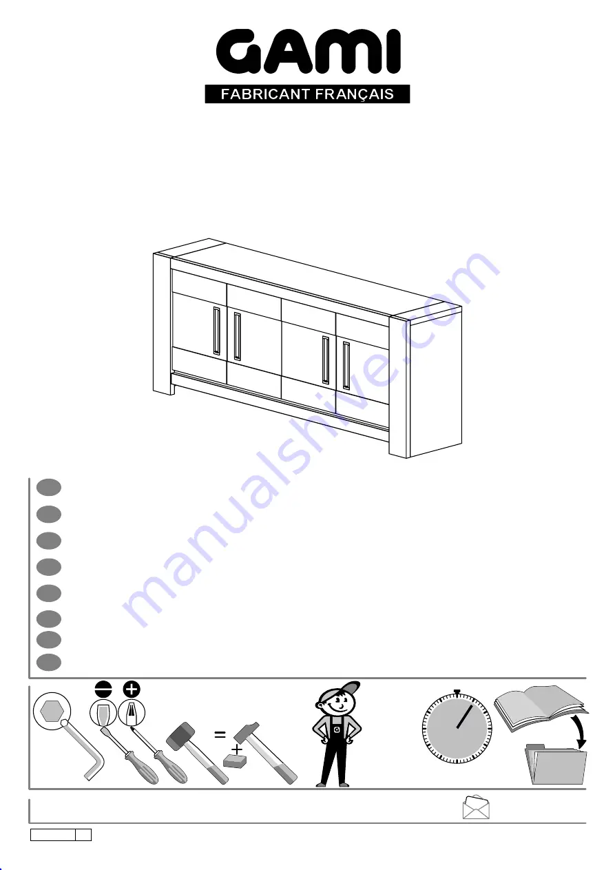 Gami BOSTON 514.J74 Скачать руководство пользователя страница 1