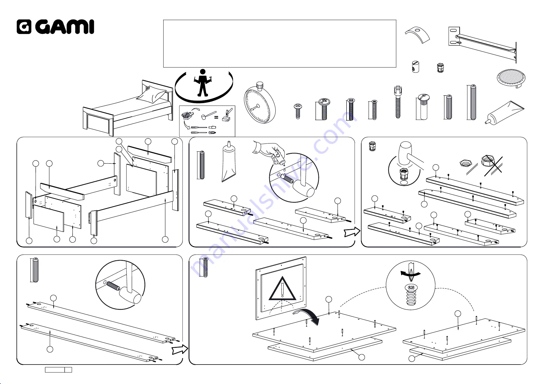 Gami G34-TIMBER Series Assembly Instructions Download Page 1