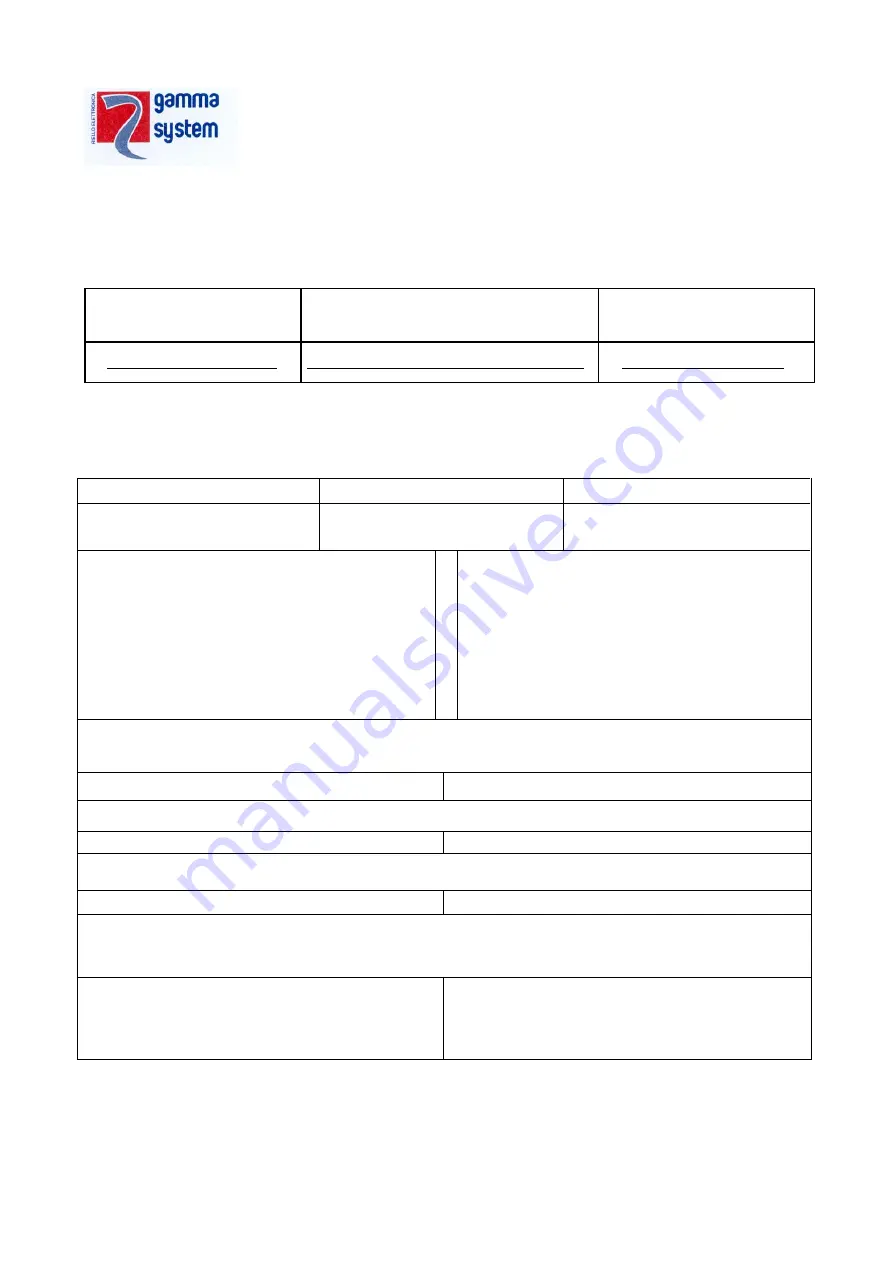 GAMMA SYSTEM GP02/E Скачать руководство пользователя страница 34