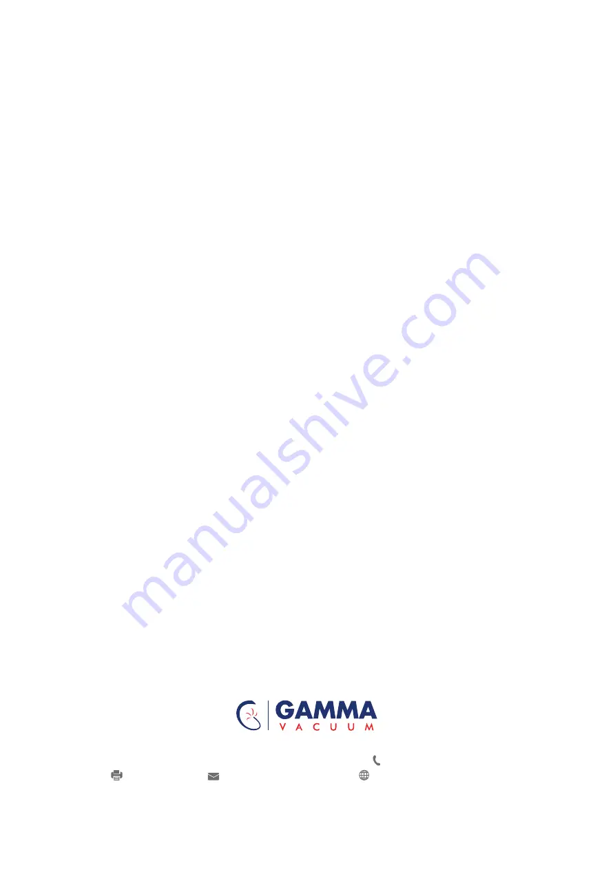 Gamma Vacuum DIGITEL MPCq Instruction Manual Download Page 60